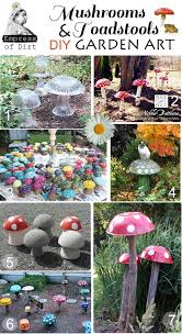 How To Make Garden Art Toadstools Empress Of Dirt Garden Crafts Garden Art Garden Art Diy