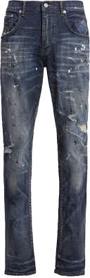 Denim vlog (diesel, ae, levis, 7's ,gap, j brand) style safari. Purple Brand Paint Splatter Distressed P002 Jeans Incorporated Style