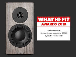 Our confidence is the best speaker range. Dynaudio Two Years In A Row What Hifi Award The Dynaudio Special Forty Wins A What Hi Fi Award For The Second Year In A Row Because These Superb Standmounters Are