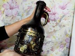 сделать видео из фото и видео с музыкой онлайн Master Klass Smotret Onlajn Dekoriruem Butylku V Stile Stimpank Polimernoj Glinoj Zhurnal Yarmarki Masterov Butylka Ukrashennye Butylki Dekorativnyj Kamin