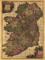 Ireland Map Print Map Vintage Old Maps Antique Map Poster Map Etsy Panoramic Map Map Art Print Map Art