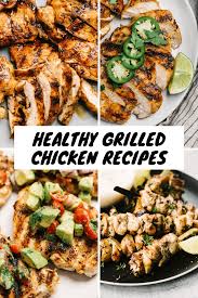 The best grilled chicken breast vinosity brown sugar, honey, salt, chicken breast, pepper, dried thyme and 5 more tandoori grilled chicken breast, a bachelor's pepper bowl tandoori masala, salt, chili powder, chicken breast, yogurt Healthy Grilled Chicken Recipes Our Salty Kitchen