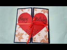 Just check this section for getting information about homemade birthday card ideas for boyfriend. A Beautiful Birthday Card Idea For Boyfriend Complete Tutorial Youtube