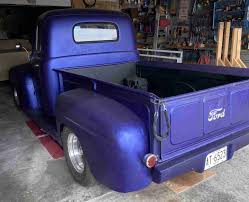 Image result for Barcelona Blue 1950 Ford Truck