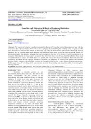 A single electronic pest repeller may not be enough to solve your problems. Pdf Review Article Benefits And Biological Effects Of Ionizing Radiation