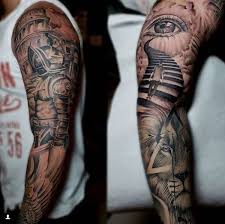 Black And Grey Tattoo Artists Nyc Black And Grey Sleeve By Carlos Guzman Nyc Tattoo Artists Body Language Tattoo Black And Grey Tattoos