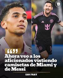 Nací y crecí en Estados Unidos, donde el fútbol no era el deporte más  popular. Pero ahora veo a los aficionados vistiendo camisetas de Miami y de  Messi. Esto no habría sucedido
