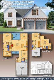Plan 510156wdy Exclusive New American House Plan With Upstairs Expansion Possibilities In 2021 American House Plans Exclusive House Plan American House