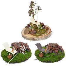 Miniature garden figures & sets. Miniaturen Minigarten Online Kaufen Baumann Creative