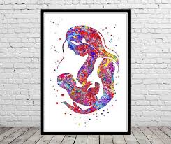 Breastfeeding Mother Watercolor Breastfeeding Mother Etsy In 2021 Breastfeeding Art Breastfeeding Mother Breastfeeding