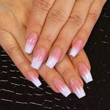 Lasts 3x longer than polish. This Pink And White Fade Is One Of My Absolute Favorite Nail Trends Right Now I Used Tammy Taylor Cover It Up Dark Pink French Acrylic Nails Pink Nails Nails