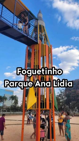 FOGUETINHO - PARQUE ANA LÍDIA , E olhaaaaa quem foi REVITALIZADO!!! , O foguetinho do Parque Ana Lídia, no @parquedacidadebrasilia, Este foguetinho é um clássicoooooo brasiliense!! Muitas gerações já ...