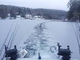 When will Lake George freeze?