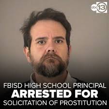 The principal was arrested