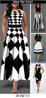 Black And White Summer Dress Cute Casual Black And White Summer Dress For 2019 5 Off Over 75 Free Shipping In 2020 Latest African Fashion Dresses Black And White Summer Dresses Casual Dresses