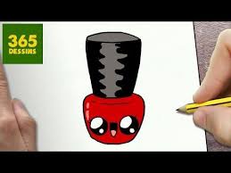 Comment Dessiner Vernis A Ongles Kawaii Etape Par Etape Dessins Kawaii Facile Youtube 365 Dessins Dessin Kawaii Dessins Faciles