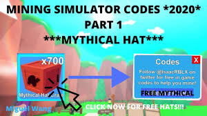 How to get unlimited rebirth coins in roblox mining simulator mining sim rebirth coins/tokens please leave a like, subscribe. Roblox Mining Simulator Codes 2020 Mining Simulator Hacks Mythical Pet Part 1 Youtube