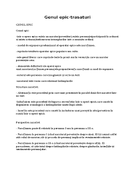 Materialul este luat de pe net, dar consider ca este foarte bine realizat si va ajuta sa realizati diferenta literar/nonliterar, importanta in rezolvarea unor cerinte de la proba orala a bacalaureatului. Opera Lirica Definitie Trasaturi