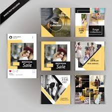 Fashion Sale Social Media Post Template Vector Premium Download Social Media Instagram Feed Layout Instagram Mockup