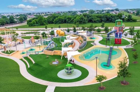 📍PlayGrand Adventures – Grand Prairie, Texas a 10-acre, universally  inclusive playground, where upon entering, everyone, no matter their life  circumstance, feels welcomed, included and accepted. The process to bring PlayGrand  Adventures to