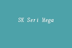 Pengenalan sekolah kebangsaan kuala telemong untuk murid tahun 1. Sk Seri Mega Primary School In Oug
