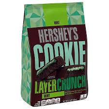 Hershey S Cookie Layer Crunch Bars Mint 6 3 Oz Hershey Cookies Mint Cookies Chocolate Mint Cookies