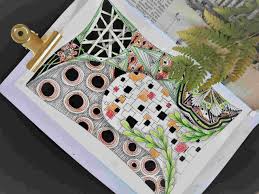 Zeichenvorlagen zentangle muster zeichnen anleitung muster malen mandala muster kritzeleien kunstunterricht geometrisches musterdesign muster. Zentangle Meditative Kritzeleien Mit Struktur Kreatives Leben