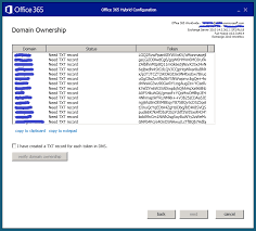 Office 365 Hybrid Configuration Wizard Asks To Verify Domains That Already Have Verified Microsoft Q A