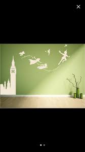 Peter Pan Wall Decal With Big Ben By Wilsonirishoakdesign On Etsy Lighted Bathroom Mirror Wall Decals Decor