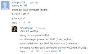 Klu konsert khalifah d adakan dgn harga tiket rm200 pun aku beli dan pegi tngk satu lagu je yabang nyanyi aku cukup trhibur mcm harga rm100 klu yabang nyanyi 3 lagu mcm? Biodata Yabang Khalifah Band