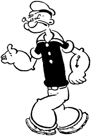 Popeye By Segar Art Drawings Sketches Simple Coloring Pages Popeye