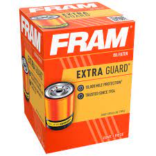 If you don't like fram filters (there are some very vocal people out there who don't like them) then get your filters at the toyota dealership parts counter. Fram Extra Guard Filter Ph4386 10k Mile Change Interval Oil Filter Walmart Com Walmart Com