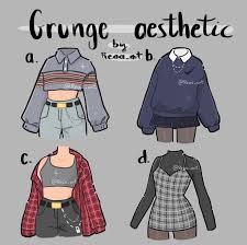 I was asked to put together a tutorial on clothing. Grunge Aesthetic Clothes Drawing Anime Clothes Aesthetic Clothes Drawing Clothes
