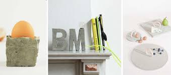 Activités de collage à faire avec les enfants de tout âge pour fabriquer des petits. 8 Diy Pour Fabriquer Des Objets En Beton Originaux 18h39 Fr
