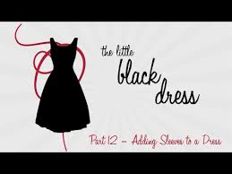 With a little practice, this method will create a very neat shoulder seam and the. Lbd Part Twelve Adding Sleeves To A Dress Youtube