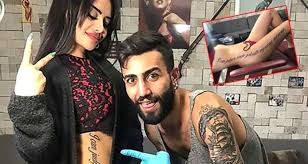 Naz Mila, Dövmesiyle İngiliz Basınında da Alay Konusu Oldu