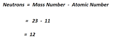 You can simply subtract the atomic number from the mass number in order to find the number of neutrons. How To Calculate Neutrons