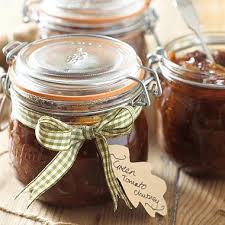 Green Tomato Chutney Recipe Might Need This Judging By The Volume Of Unripe Tomatoes In My Garden Chutney Green Tomato Chutney Recipe Tomato Chutney