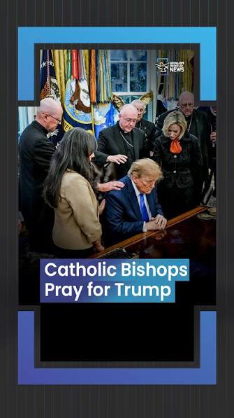 US Catholic bishops met with President Donald Trump at the White House on  October 22, where Denver Archbishop James R. Golka led a prayer for the  president and the nation. Video shared by White House ...