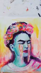 De vrouw die ondanks alles zichzelf bleef en in haar authenticiteit nog. 73 Frida Kahlo Ideen Frida Kahlo Malerei Bilder