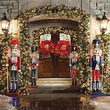 Pin By Frontgate On Christmas Decorations Outside Christmas Decorations Outdoor Christmas Decorations Christmas Lights