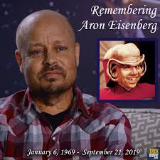 On his birthday, we remember the great Aron Eisenberg, who played Nog