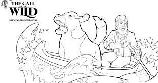 Call of the wild coloring pages and activity sheets. Canoe Coloring Page From The Call Of The Wild Mama Likes This