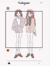 ペア画part1 ペア画 かわいい 画 イラスト