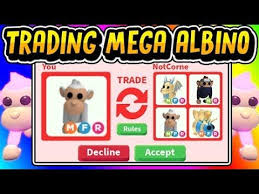 Take a chance to get either the normal or albino bat. What People Trade For Mega Neon Albino Monkey In Adopt Me Adopt Me Tr Pet Adoption Certificate Adoption Halloween Update