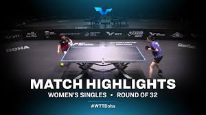 Singapore's yu mengyu in action against juan liu of the united states, on july 27, 2021. Yu Mengyu Vs Zeng Jian Wtt Contender Doha 2021 Women S Singles R32 Highlights Youtube