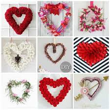 These valentine wreaths are a perfect holiday staple for your front door! Valentine Wreaths 30 Diy Wreaths For Valentine S Day Crafts By Amanda
