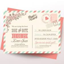 With email, texting, and social media, most people don't have to use the mail or visit the post office read our tips for how to mail wedding invitations, below: Free Vector Postcard For A Wedding Invitation