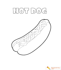Sahlen's hot dog subscriptions are a hot dog lover's dream. Hot Dog Coloring Page 03 Free Hot Dog Coloring Page