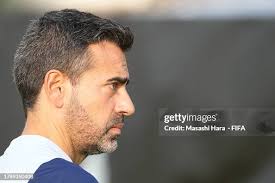 Jose Maria Lana, Head Coach of Spain looks